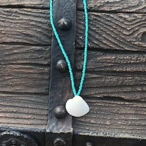 Handmade Florida Seashell Beaded Necklace